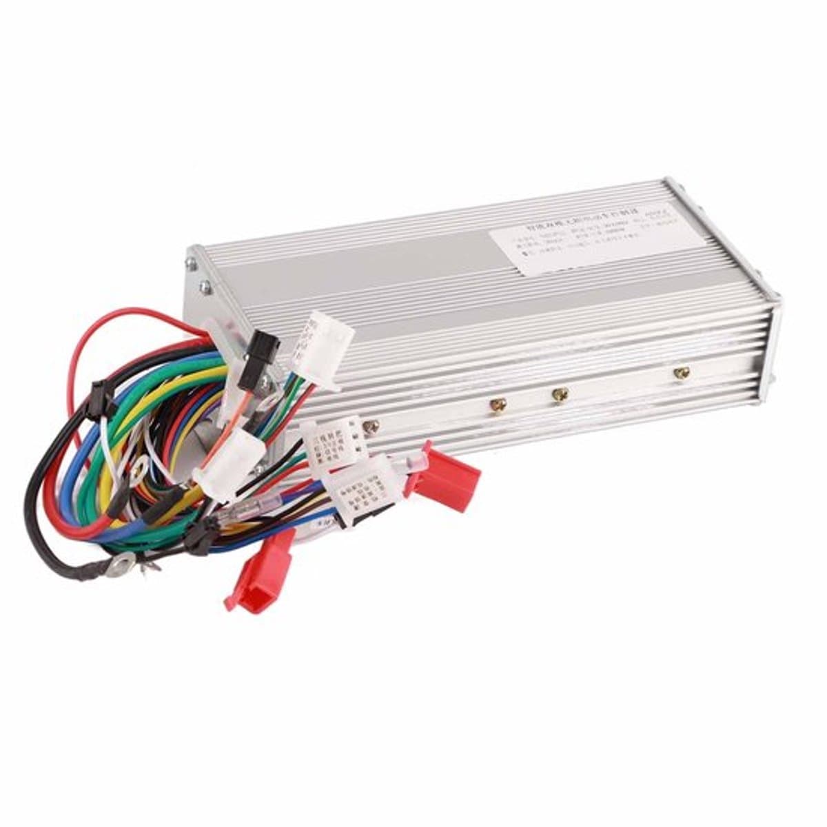 Borstmotorcontroller - 36V/48V - 1000W - aluminium - sinuscontroller - Voor elektrische fiets, scooter en driewieler - compact formaat