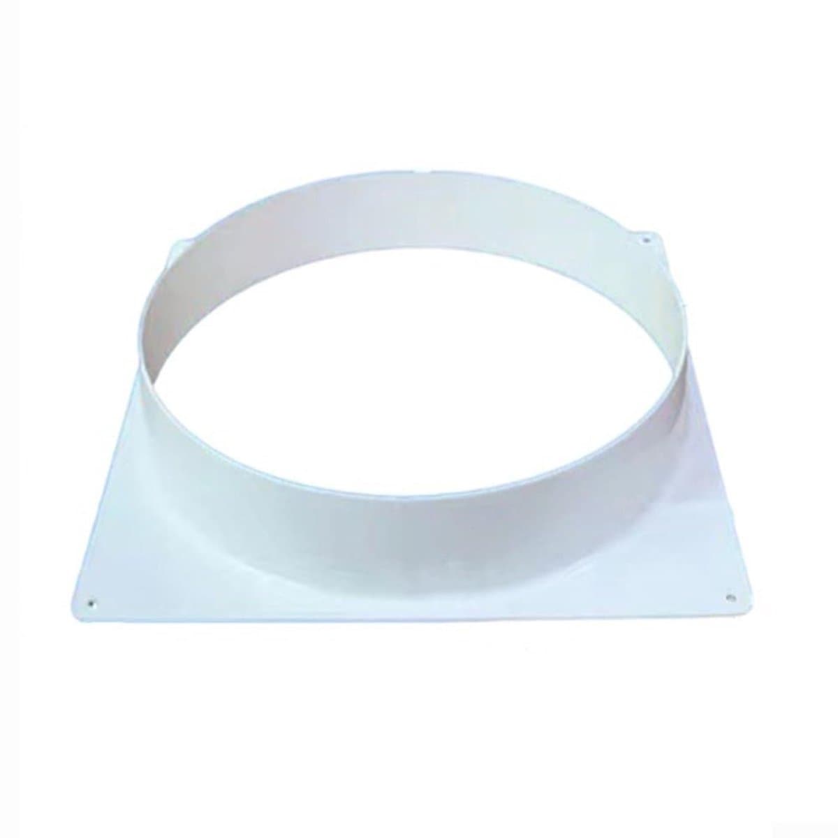 Dailygoody - Buisverbinding flens - DIY-luchtventilatie flens - Duurzaam kunststof - 250 mm - Ventilatiepijpverbinding - Geschikt voor HVAC-systemen -...