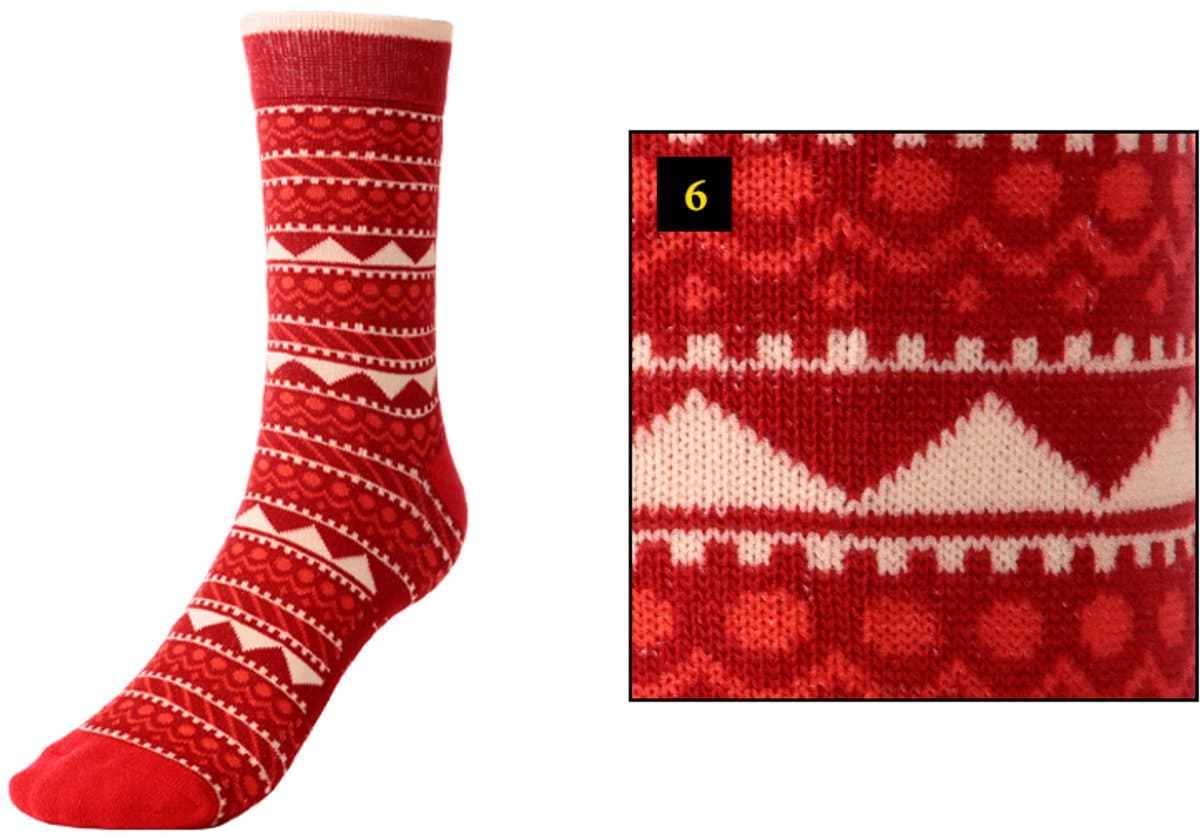 Rijsokken Kavalkade KavalSocks Christmas Shorties