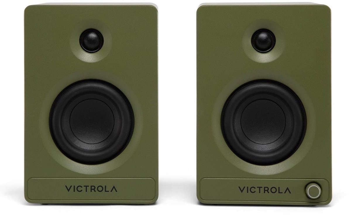 Victrola Tempo Bluetooth Bookshelf Speaker Groen (VPS-400-GRN)