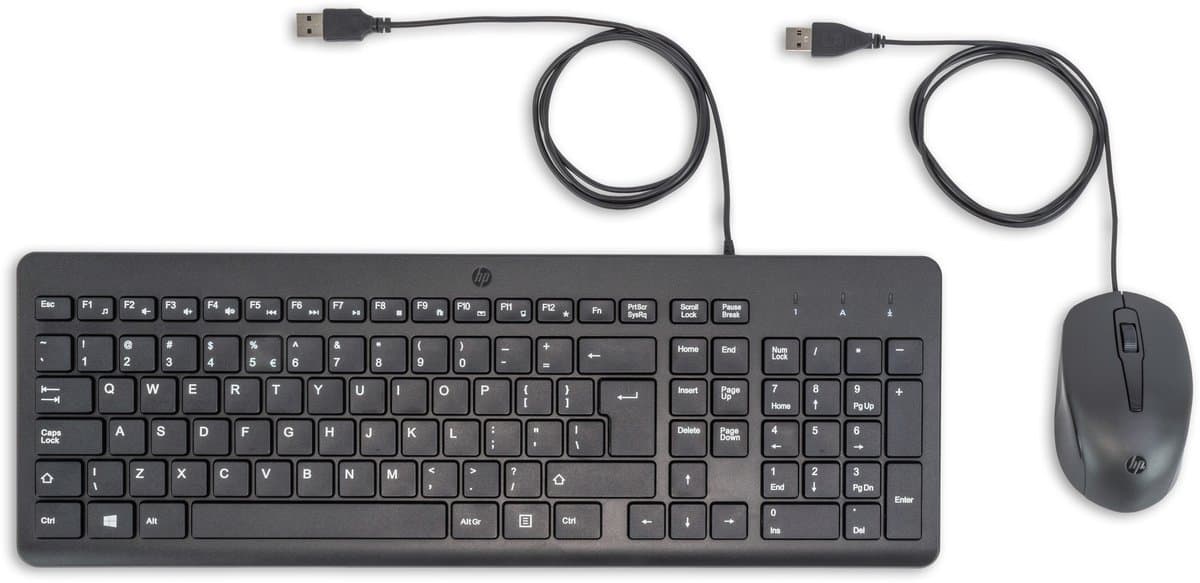 HP 150 Toetsenbord en Muis Set QWERTY