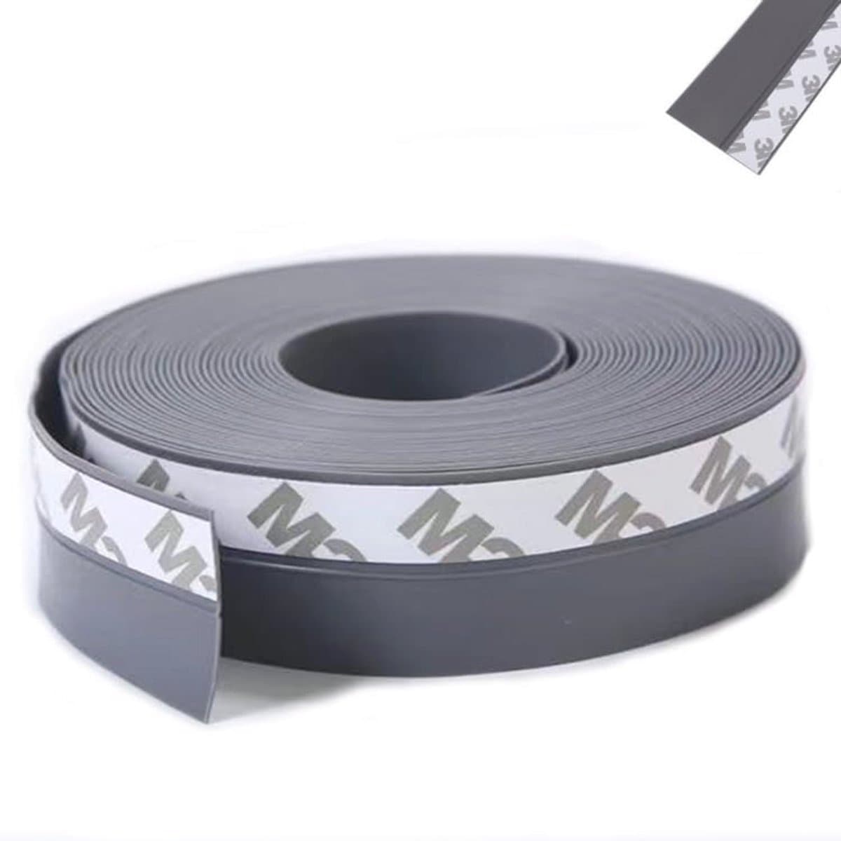 Zelfklevende tochtstrip 10 m x 3.5 cm - Multifunctioneel voor douche, raam, geluiddicht en winddicht