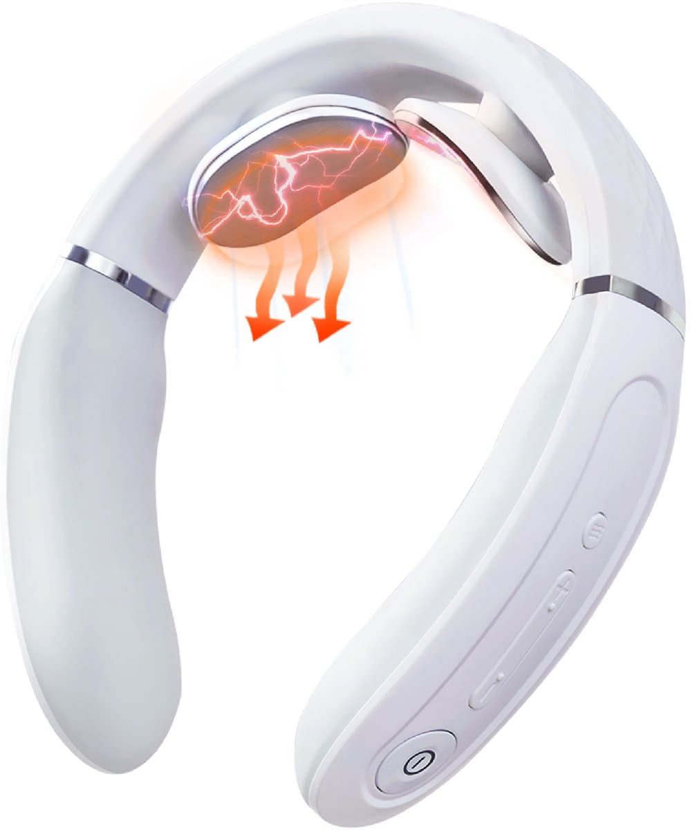 SKG – Nekmassageapparaat – Draagbaar en lichtgewicht – 4356E – Wit
