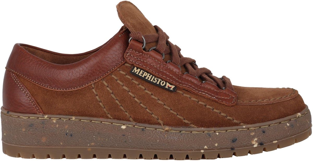 Mephisto Rainbow - heren veterschoen - Bruin - maat 42 (EU) 8 (UK)
