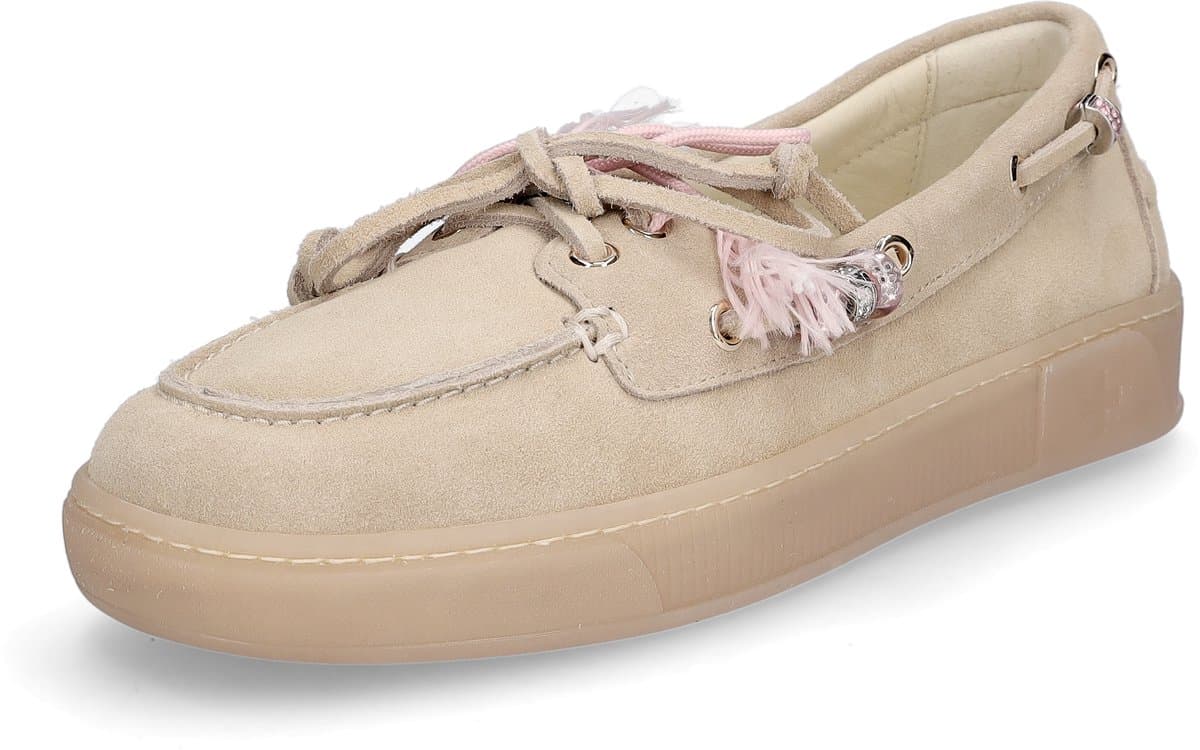 GIO+ Moka Mocassins Dames - Instappers - Beige - Maat 37