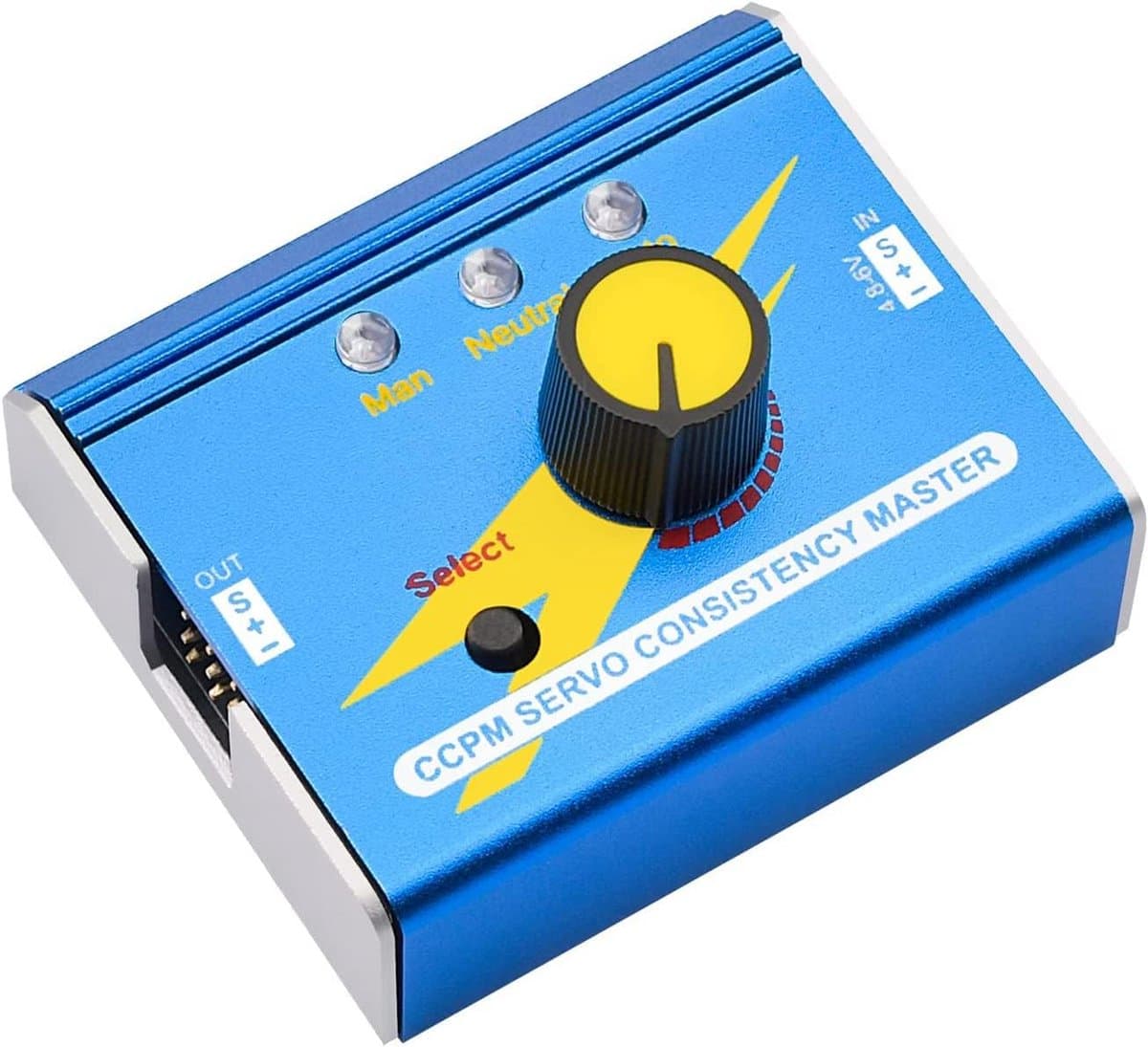 Digitale Servo Tester 4.8V-6V RC Servo Controller met Aluminium Behuizing voor ESC en Motor