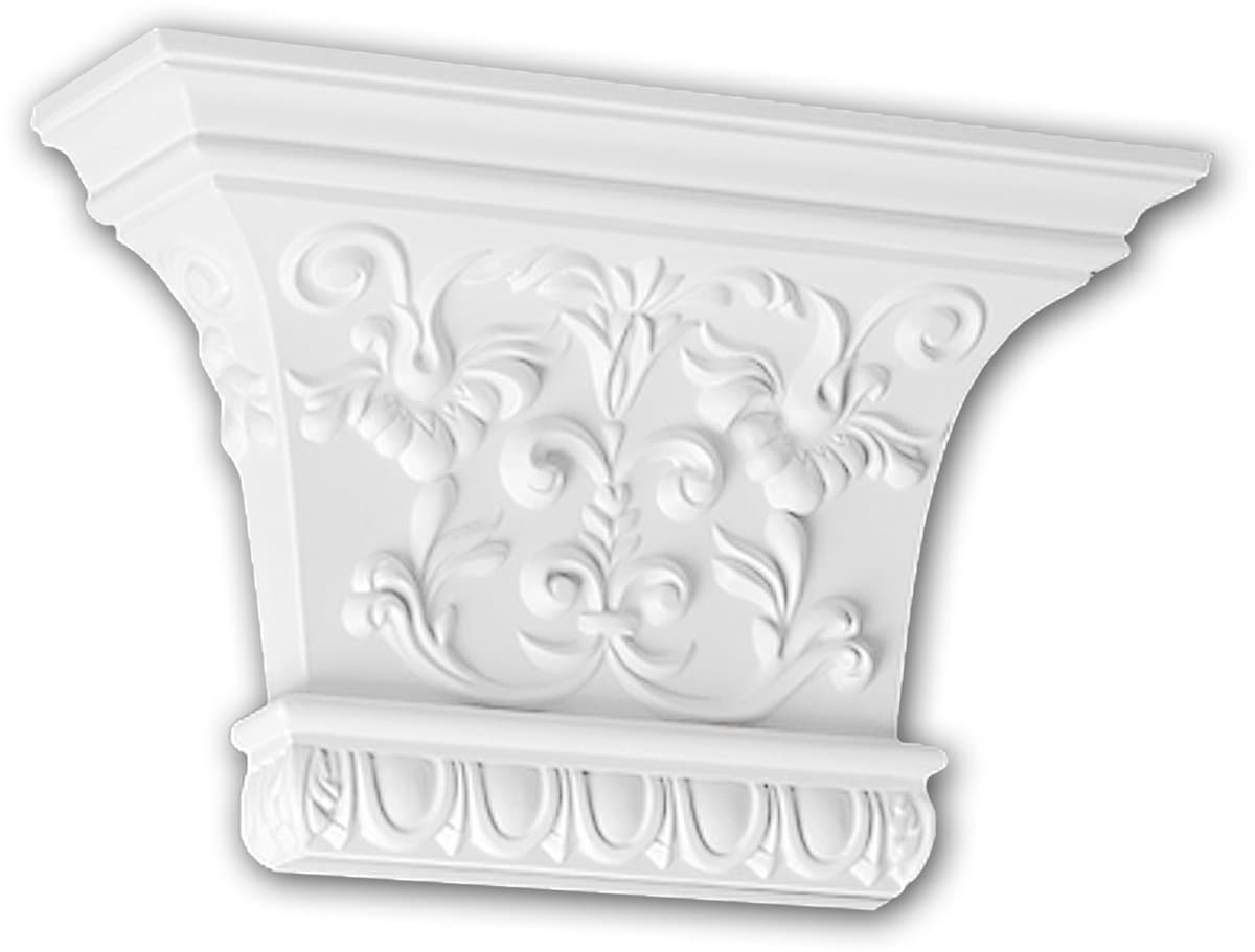 Pilaster kapiteel 121007 Profhome Sierelement Corinthische stijl wit
