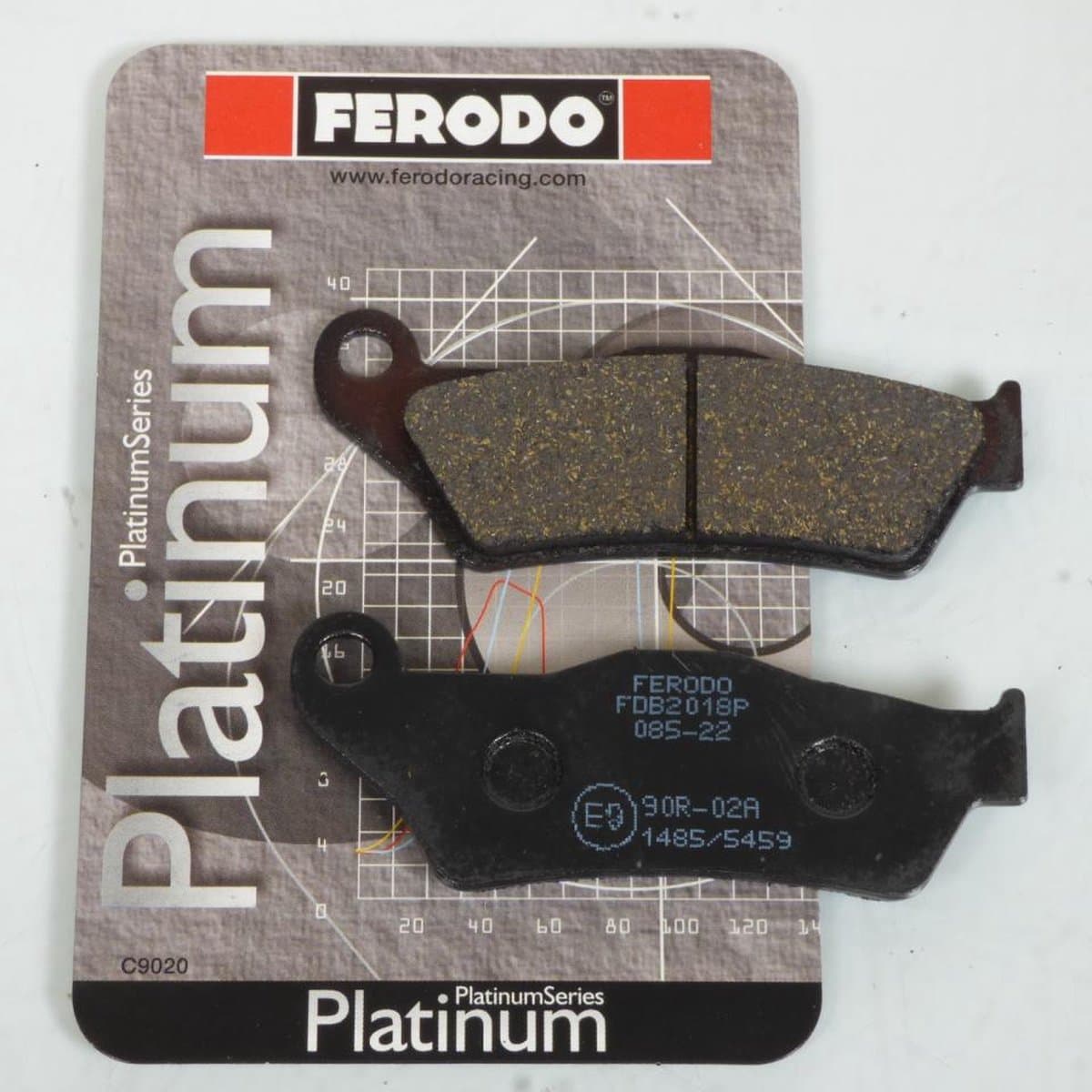 ferodo remblokjes voor motorfiets bmw 1300 k r 2009 tot 2014 ar nieuw