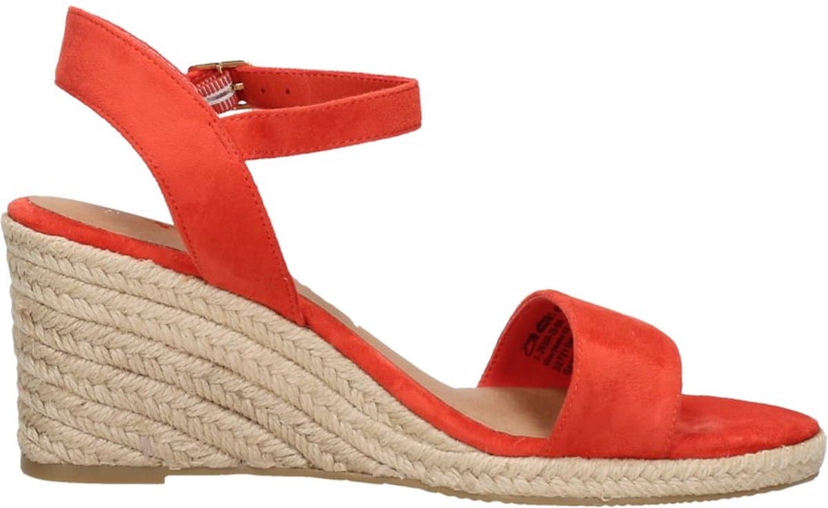 Tamaris Sandalen Touwzool Sandalen Touwzool - Oranje - Maat 41