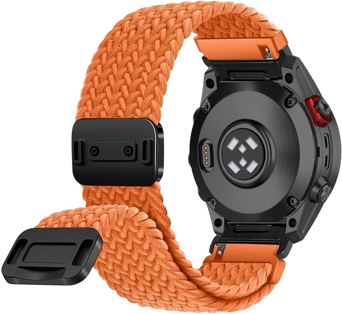 Nylon Armband - Reserveband - Smartwatch Dragen - Magneetsluiting - 20/22/26 mm - Diverse Kleuren