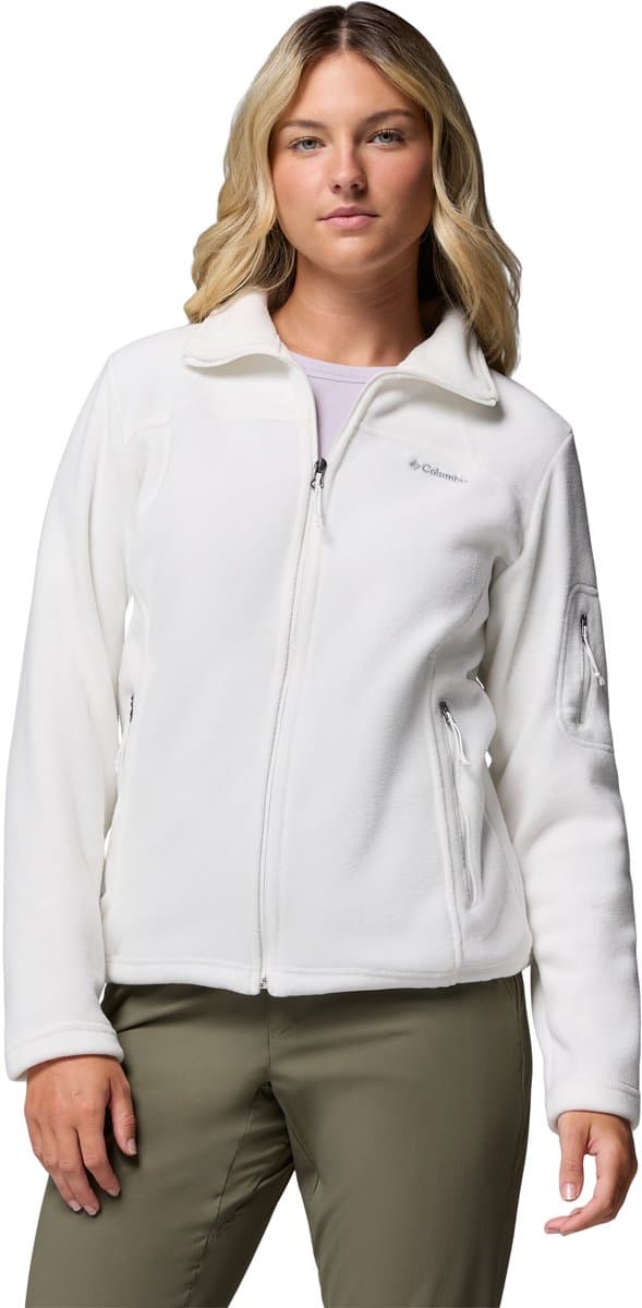 Columbia Fast Trek™ II Jacket Fleece Vest - Fleecevest voor Dames - Outdoorvest - Wit - Maat S