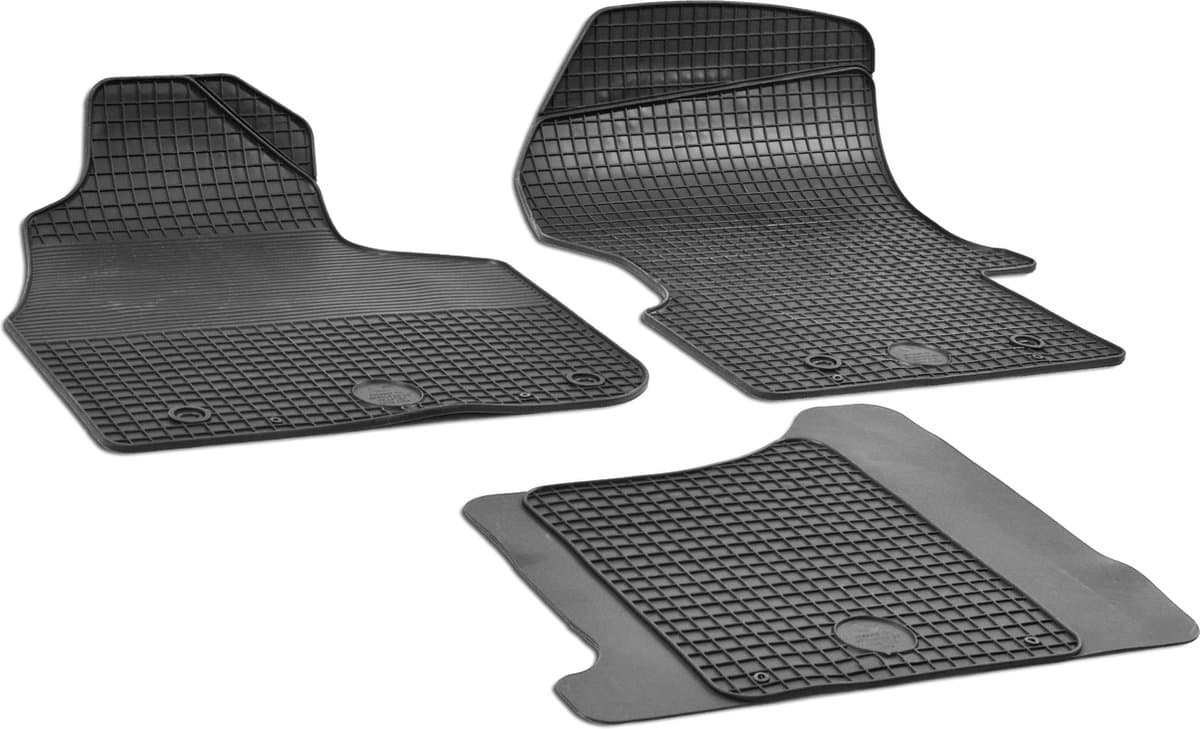 Walser Gummimatten passend für Mercedes Sprinter, 2005-2012, Fußmatten Automatten Gummi
