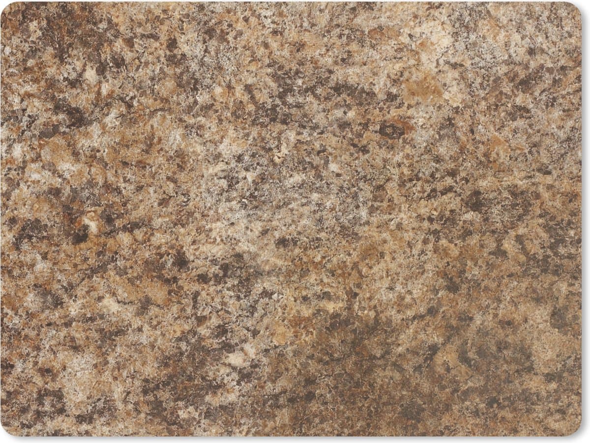 Muismat - Mouse pad - Graniet - Design - Structuur - Steen - Bruin - 23x19 cm