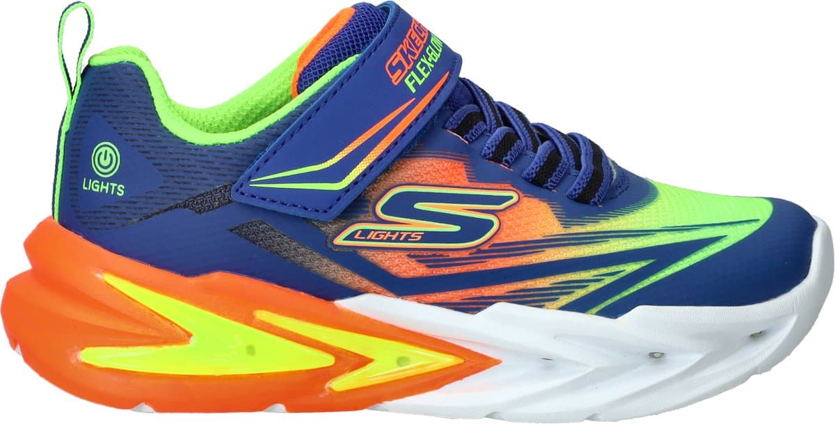 Skechers Flex-Glow Ultra - Jongens Sneakers - Blauw
