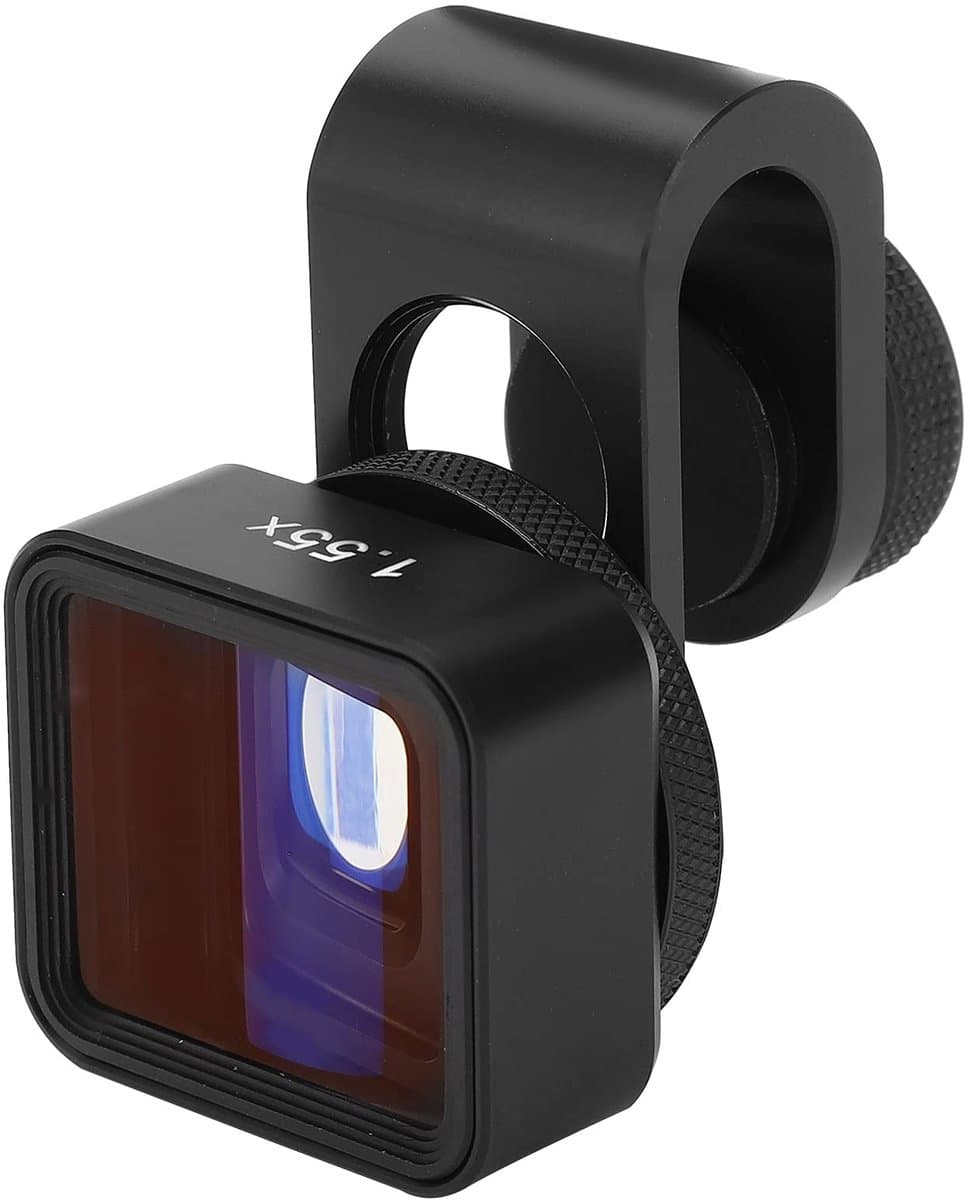 Dailygoody - Mobiele Anamorfe Lens - Breedbeeldfilm Maken - Zwart - Optisch Glas - Voor Telefoons en iPad - Aluminiumlegering