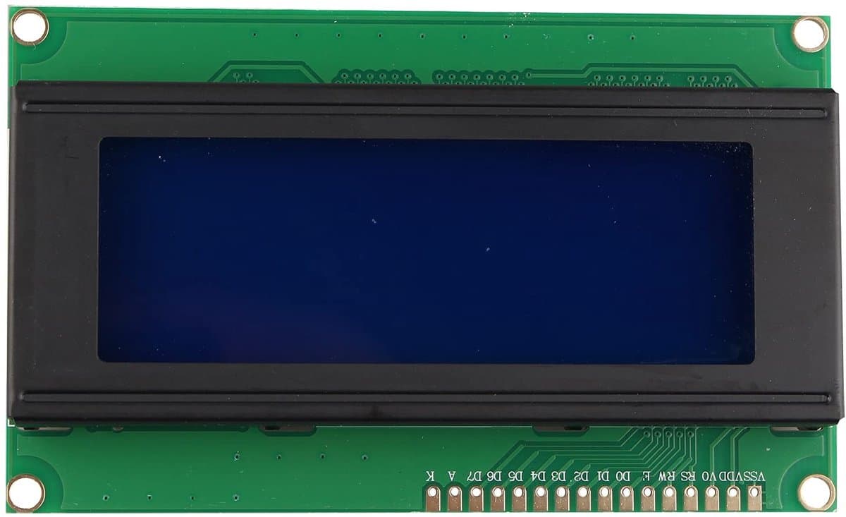 Allecto - LCD Scherm 4x20 Karakters Blauw - Compatibel met Arduino en Raspberry Pi