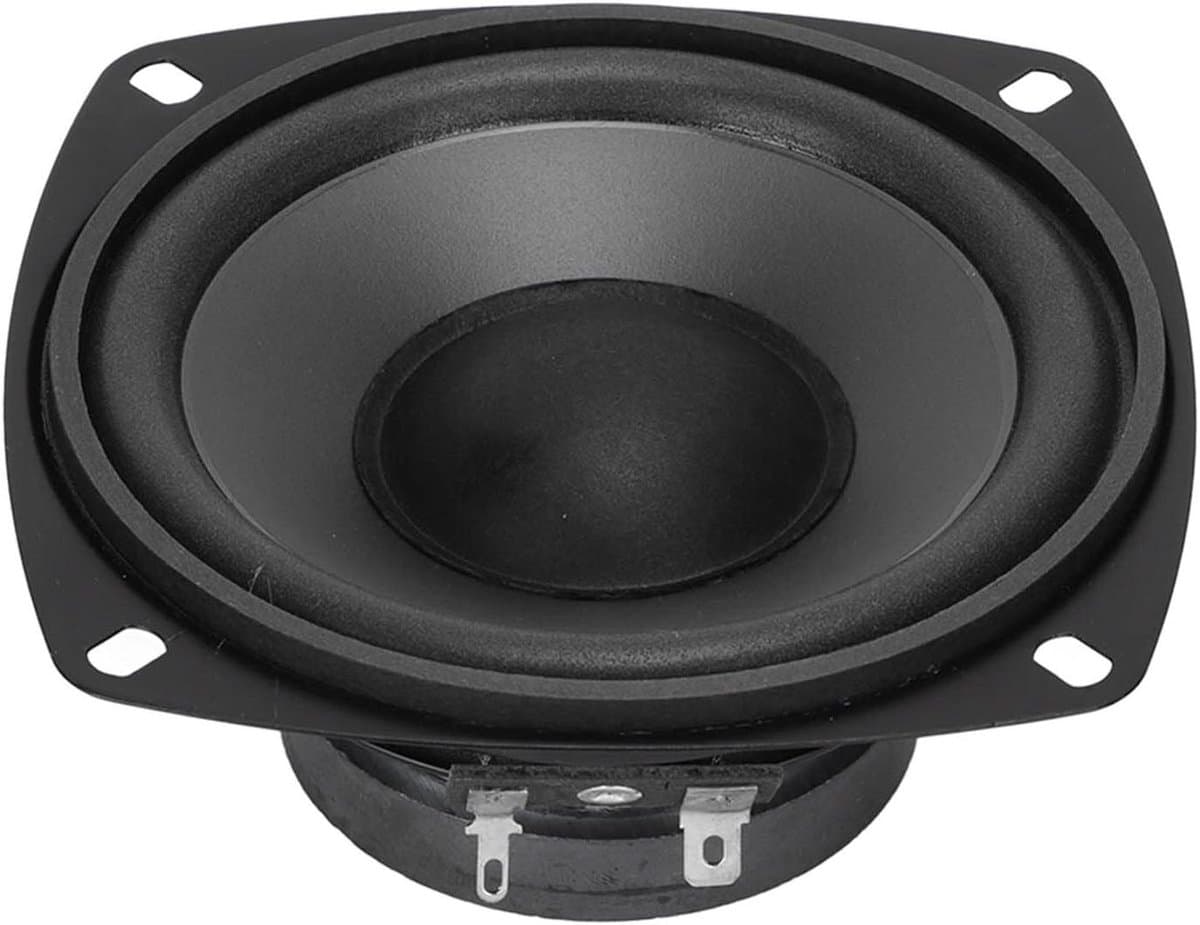 Autoluidsprekers - Middentonenluidspreker - Auto Audio - 400W Piekvermogen - 4 Inch - Zwart