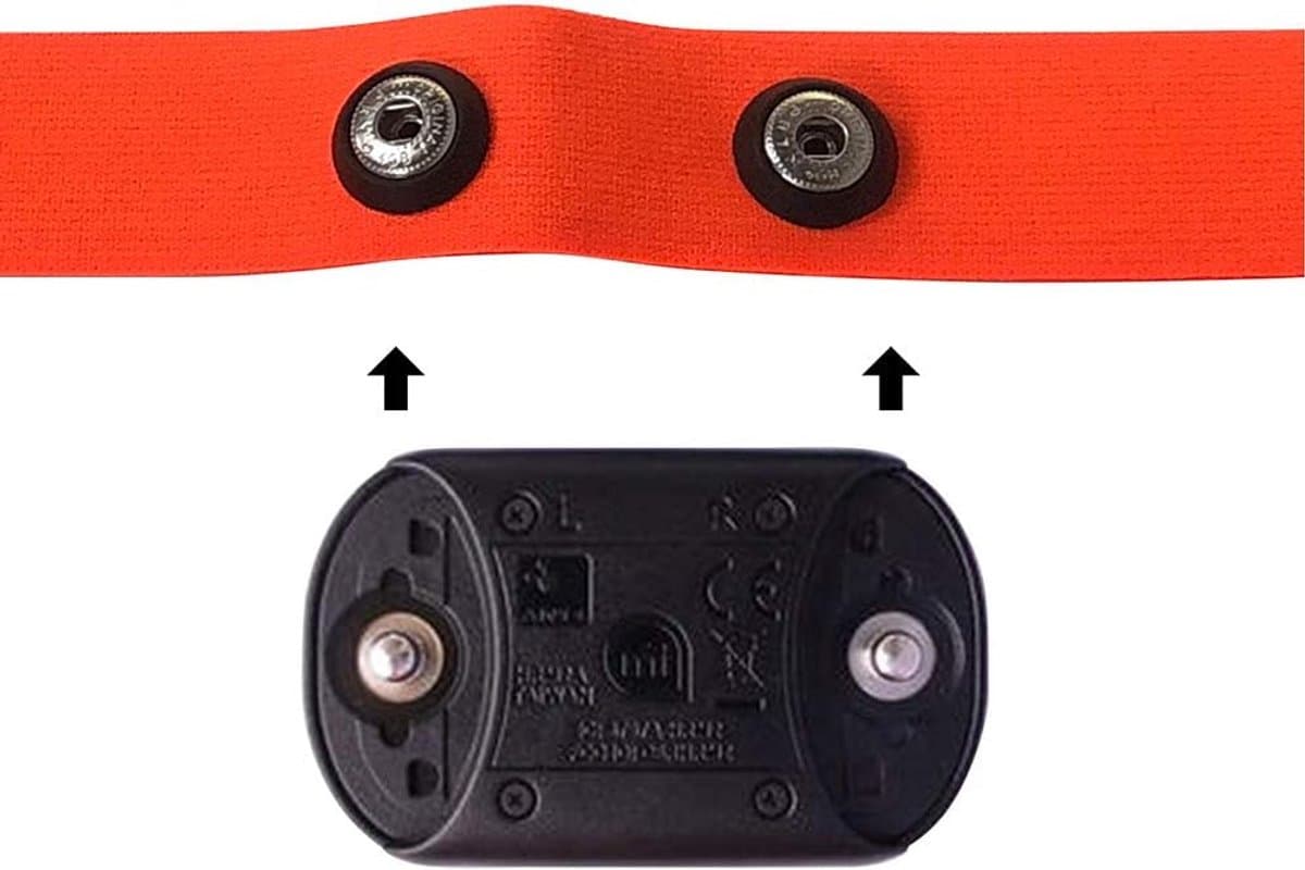 Elastische sportband voor hartslagmeter voor Garmin Wahoo