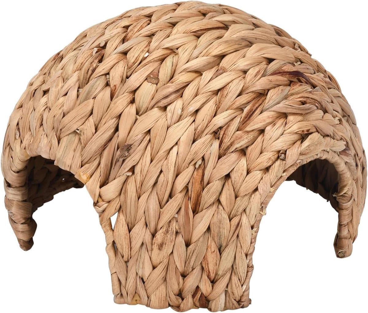 Huisdierenhuisje - Dierenverblijf - Kleine dieren - Natuurlijk materiaal - 25 x 25 x 18 cm