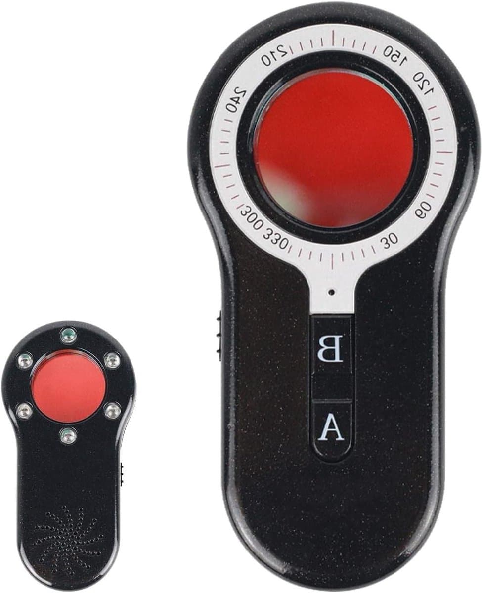Camera Detector - Spionage Camera Finder - Privacy Beschermen - Slimme Chip Gevoelig - 90 mm x 45 mm - Zwart