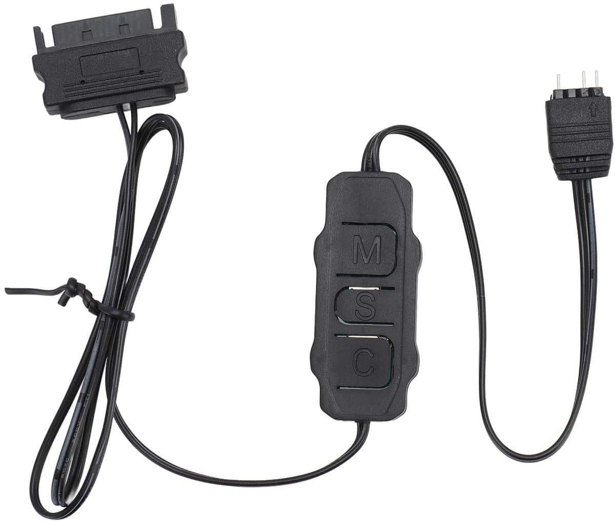 Dailygoody - Controller - ARGB Light Stripe - Eenvoudig te bedienen - PC-fans Controller Kit - Geschikt voor vele ARGB-producten - Kleur ...