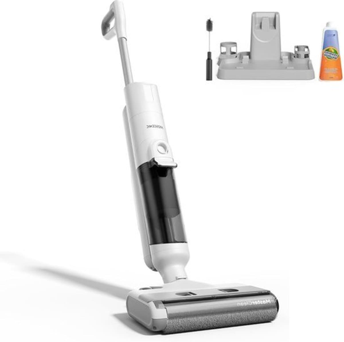 Draadloze Vloerreiniger – Stofzuiger – Dweilmachine – Nat En Droog – Schoonmaakrobot – Tot 60 Minuten Werktijd – Zelfreinigend Systeem Met 180° Kantelbare Kop