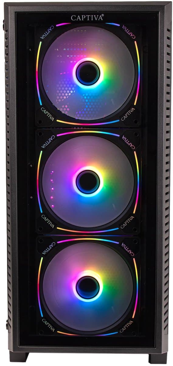 CAPTIVA Highend Gaming R88-730 AMD Ryzen™ 9 9950X 32 GB DDR5-SDRAM 2 TB SSD AMD Radeon RX 9070 XT Windows 11 Home Midi Tower PC Zwart