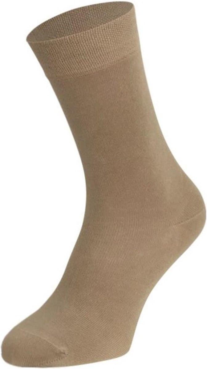 Boru Bamboo - Nette Sokken - Medium Beige - 35-38 - Bamboe Sokken - Naadloos - Ademend - Anti-Zweet - 2301