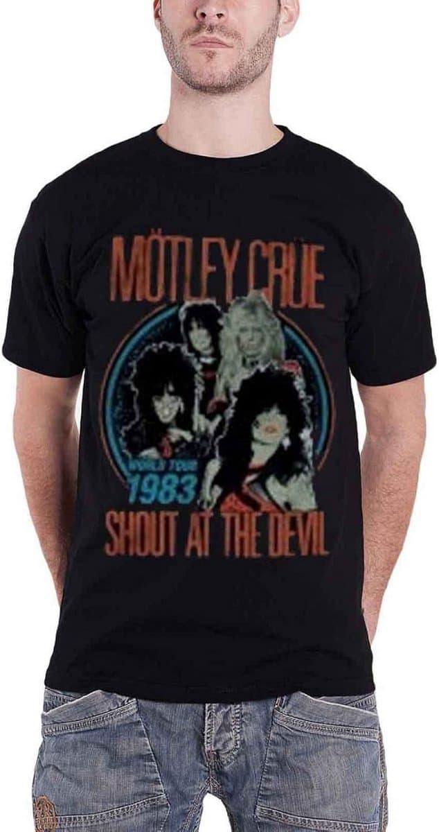 Vintage Tour Heren T-Shirt Muziekband Stijl