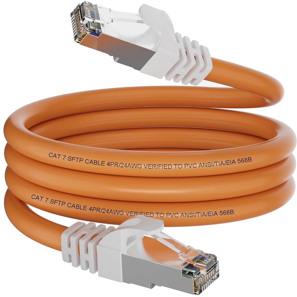 Netwerkkabel CAT 7 - 2 Meter - Hoge Snelheid Ethernet Kabel