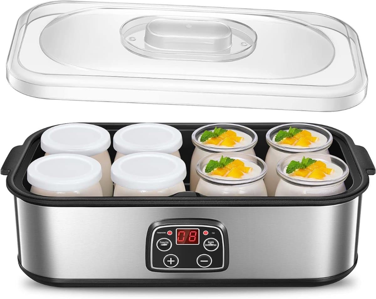 Nexvo® Yoghurtmaker - Citruspers - Ijsmachine - Zilver -37cm x 18cm x 14 cm; 2.54 kg