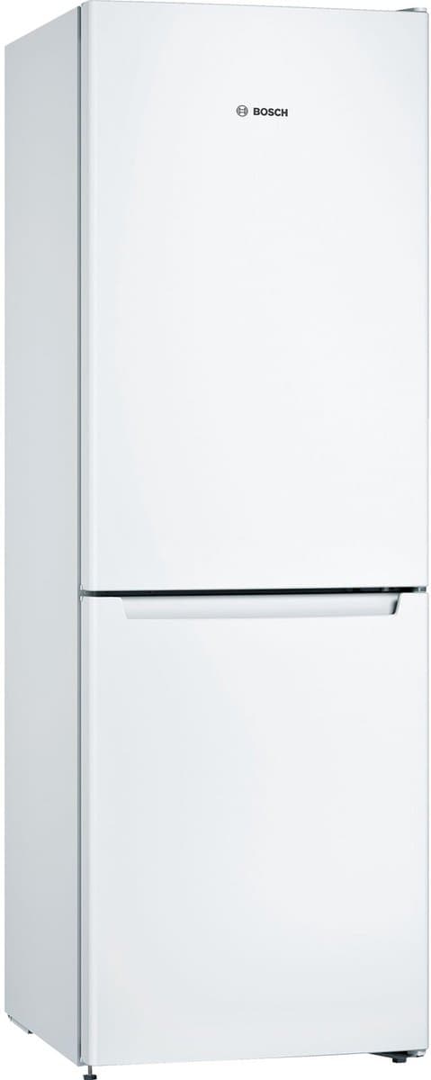 Bosch KGN33NWEB - Serie 2 - Koelkast - Koel-vriescombinatie - 176 cm x 60 cm - Total No Frost: Nooit meer ontdooien - Perfect Fit: zet je koelkast strak tegen de wand of in een nis -Wit