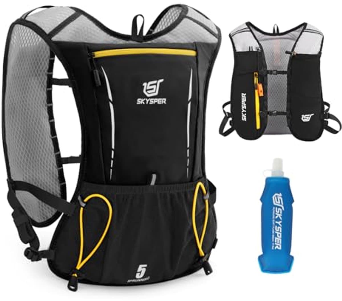 Hydratatievest 5L voor Hardlopen, Marathon, en Trailwandelen