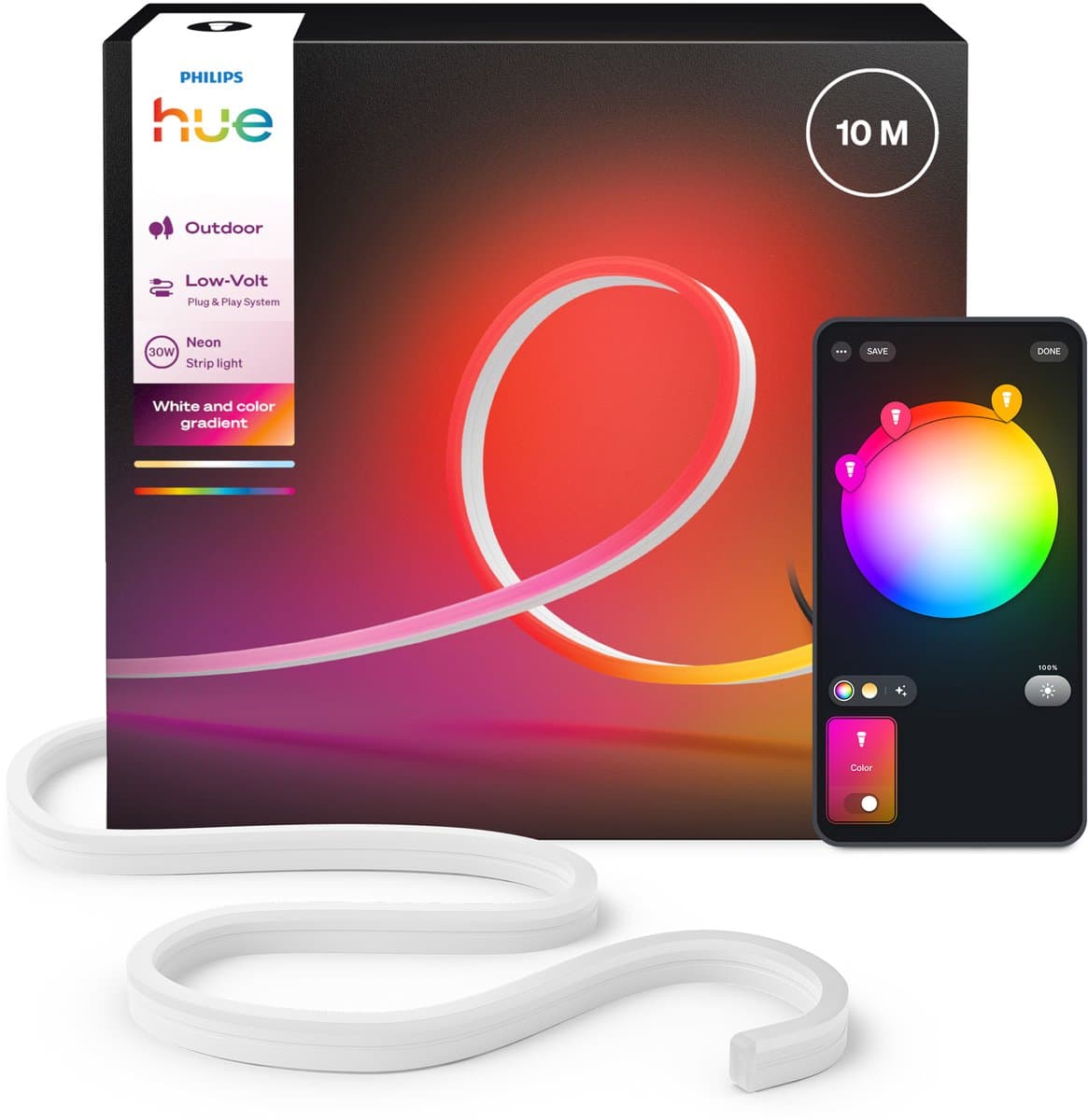 Philips Hue Neon Outdoor LED Strip 10 meter