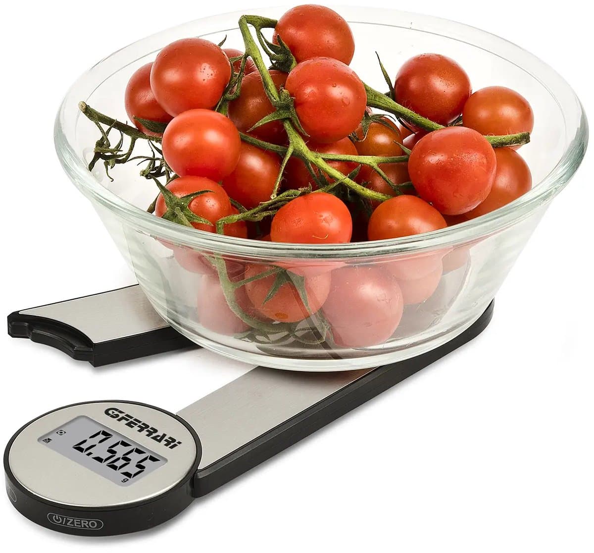 G3 Ferrari Vittoria – Digitale Keukenweegschaal – RVS Weegoppervlak – Max. 5 kg – LCD Display – Tare Functie – g/ml/lb:oz/fl’oz – Automatische Uitschakeling – Werkt op CR2032 Batterij