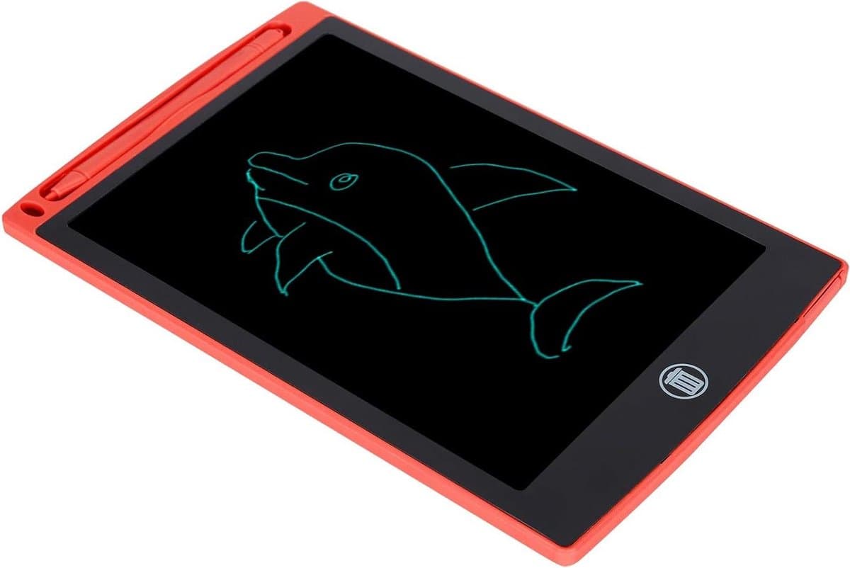 Schrijftablet - Tekentablet LCD - Kinderen Leren Tekenen - Vervangt Papier - 22.5 x 14.5 cm - Zwart