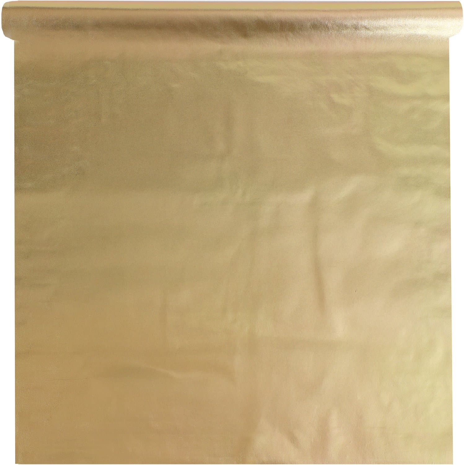 SANTEX - Metallic gouden tafelkleed 120 cm x 20 m