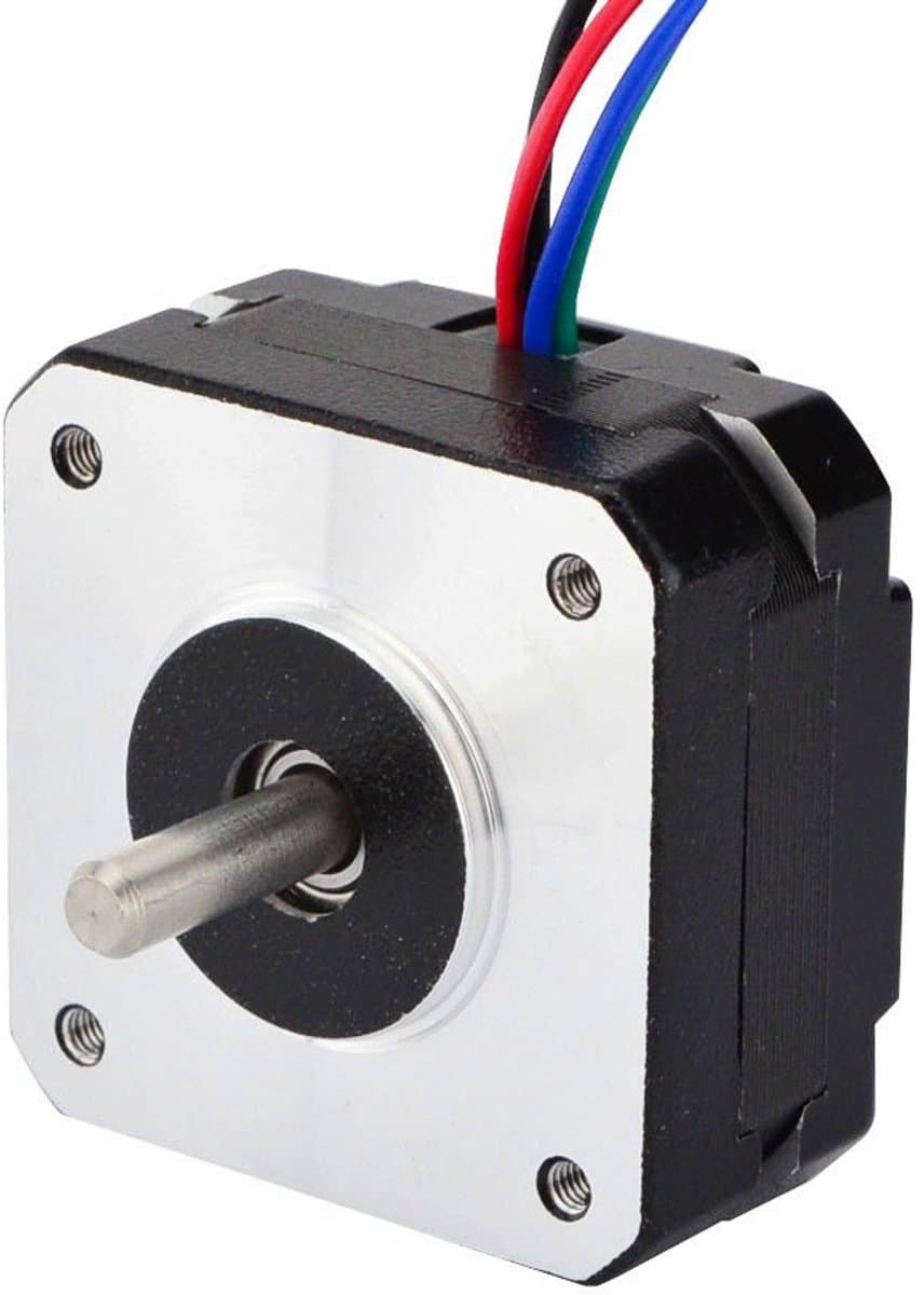 Bipolaire Nema 17 Stappenmotor 0,9° voor 3D-Printers - 1,2 A, 11 Ncm