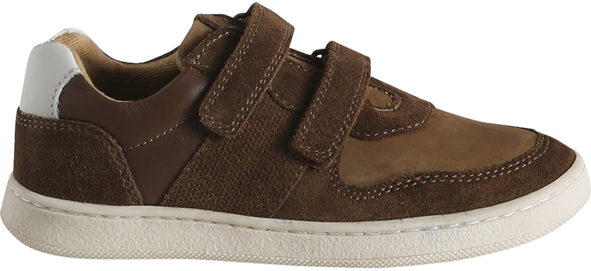 Vertbaudet Leren kindersneakers met klittenband