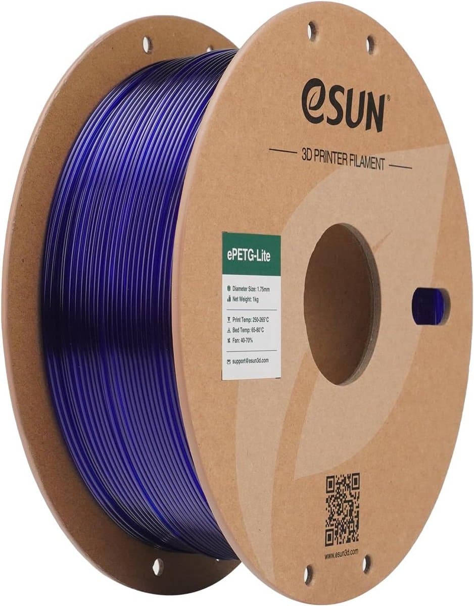 PETG Filament 1.75mm voor 3D Printers - 1KG Spoel - Hoogwaardige 3D Printmaterialen - Rood