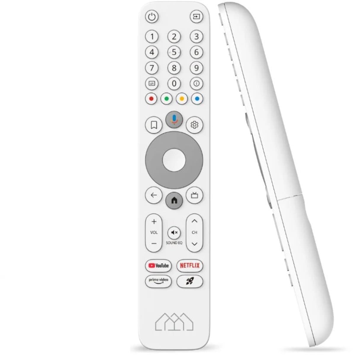 Homatics Premium Android TV BT Afstandsbediening – Google Assistent (Big)