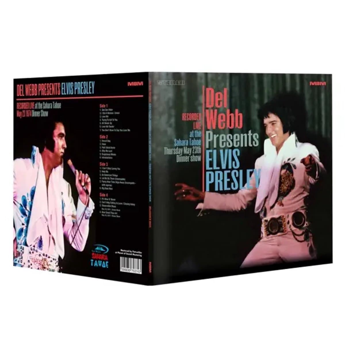 Elvis Presley - Del Webb Presents Elvis Presley (Transparant Blauw Vinyl) 2LP