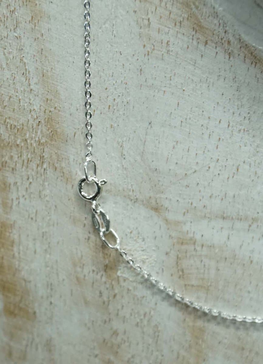 Sterling zilveren ketting zonder hanger ovale schakels lengte 56 cm, dikte 1,3 mm- 925 zilver ketting lengte 56 cm - ketting zonder hanger voor dames en heren - zilveren ketting voor hangers - zilveren fijne ketting 1,3 mm dik