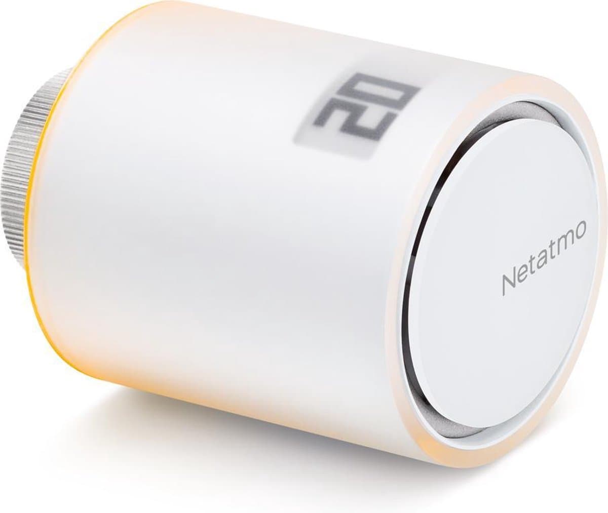 Netatmo Slimme Radiatorknop – Slimme Thermostaatknop – 1 Stuks Uitbreiding - geschikt voor Google Home, Alexa & Apple HomeKit
