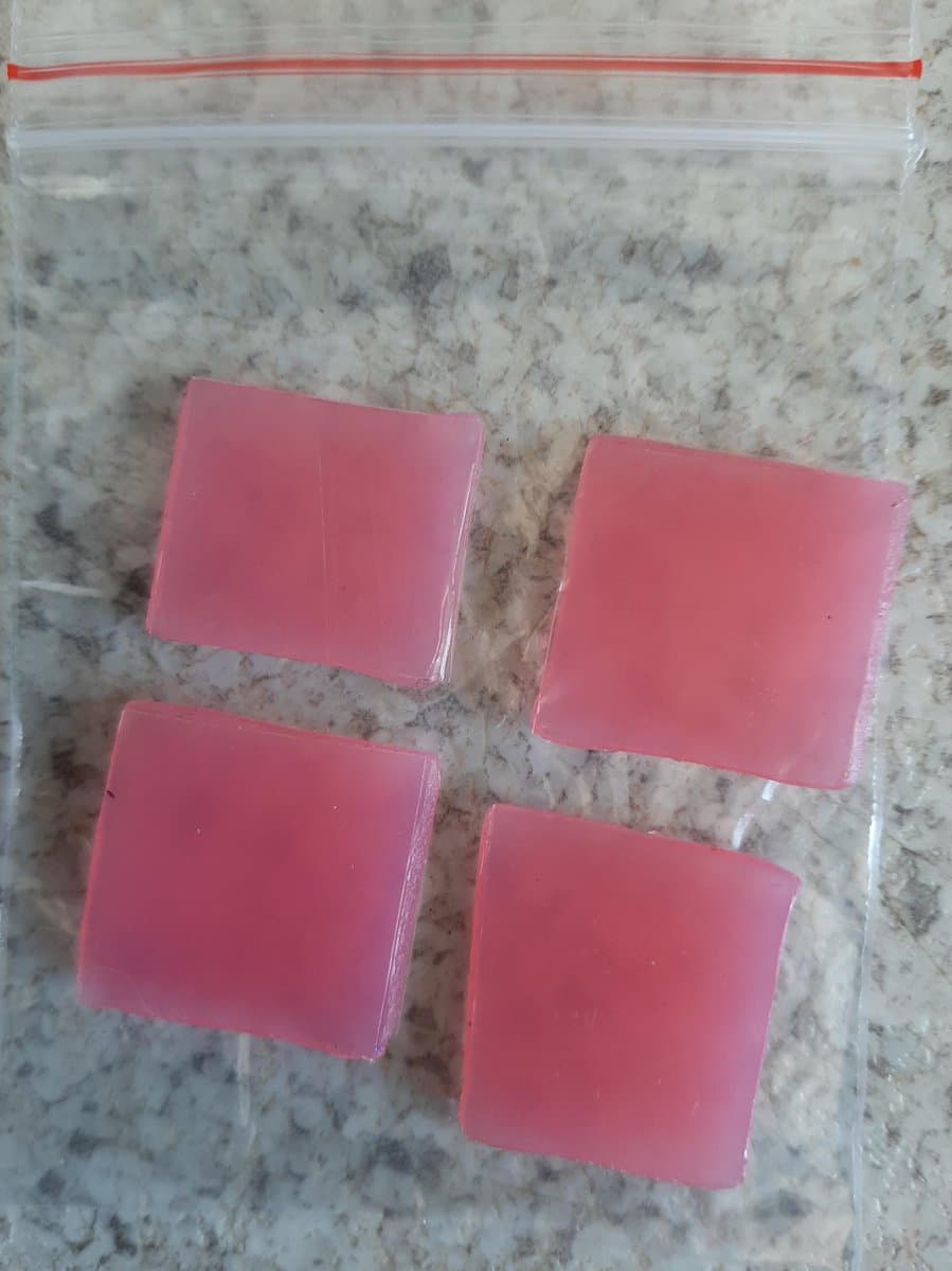 Waxblokjes rood / 4 stuks / Diamond painting
