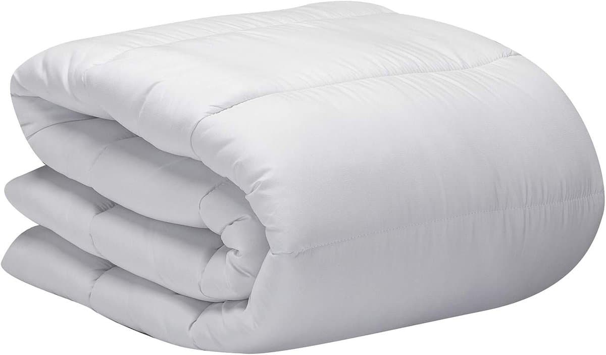 Vezeldekbed Winter 400g/m² - Wit - Voor Comfortabele Nachten