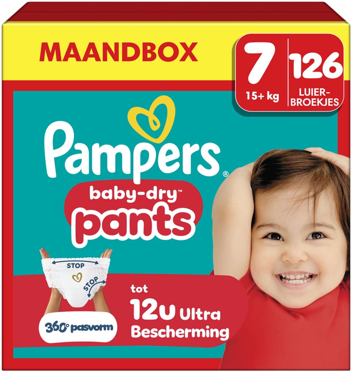 Pampers Baby-Dry Pants Maat 7– Maandbox 126 Pants