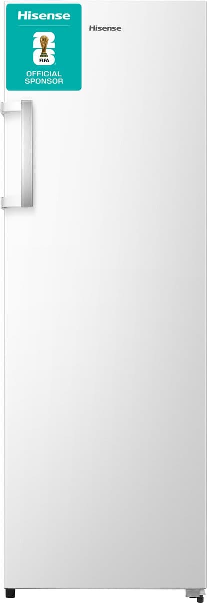 Hisense RL415N4AWC vrijstaande koelkast - 415 liter inhoud - vorstvrij - LED-verlichting - verstelbare legplanken - wit