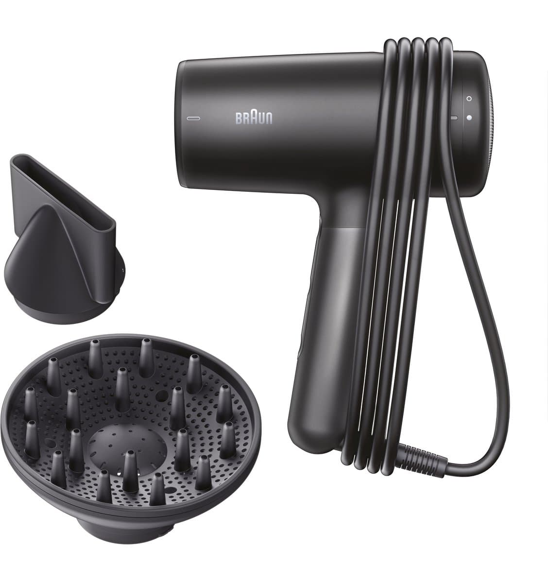 Braun HD4.2 Super Iontec Föhn BRHD425E - Haardroger - Föhn inclusief diffuser - Eenvoudig snoeropslag