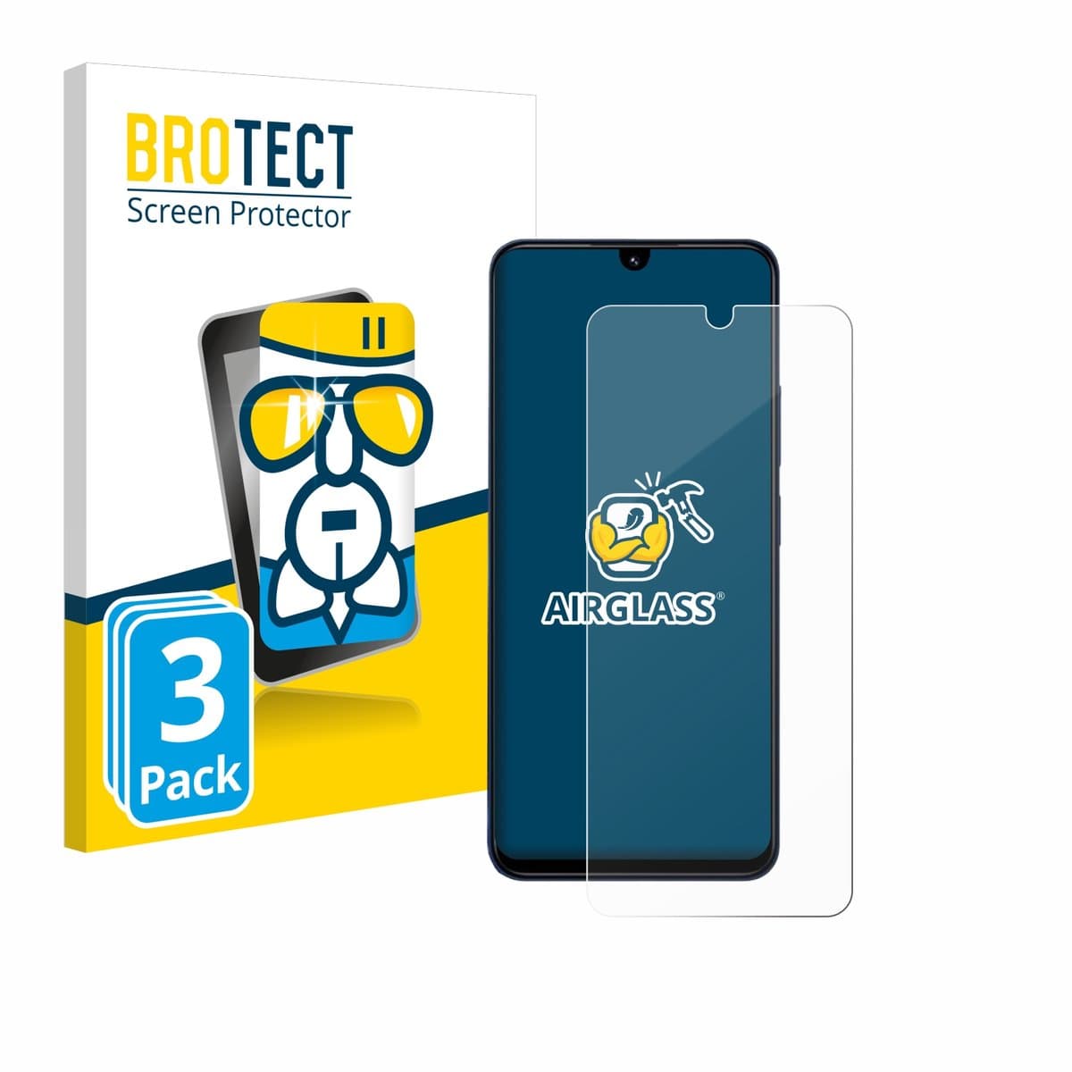 Screenprotector 3 Stuks voor Xiaomi Redmi 14C Beschermglas transparant